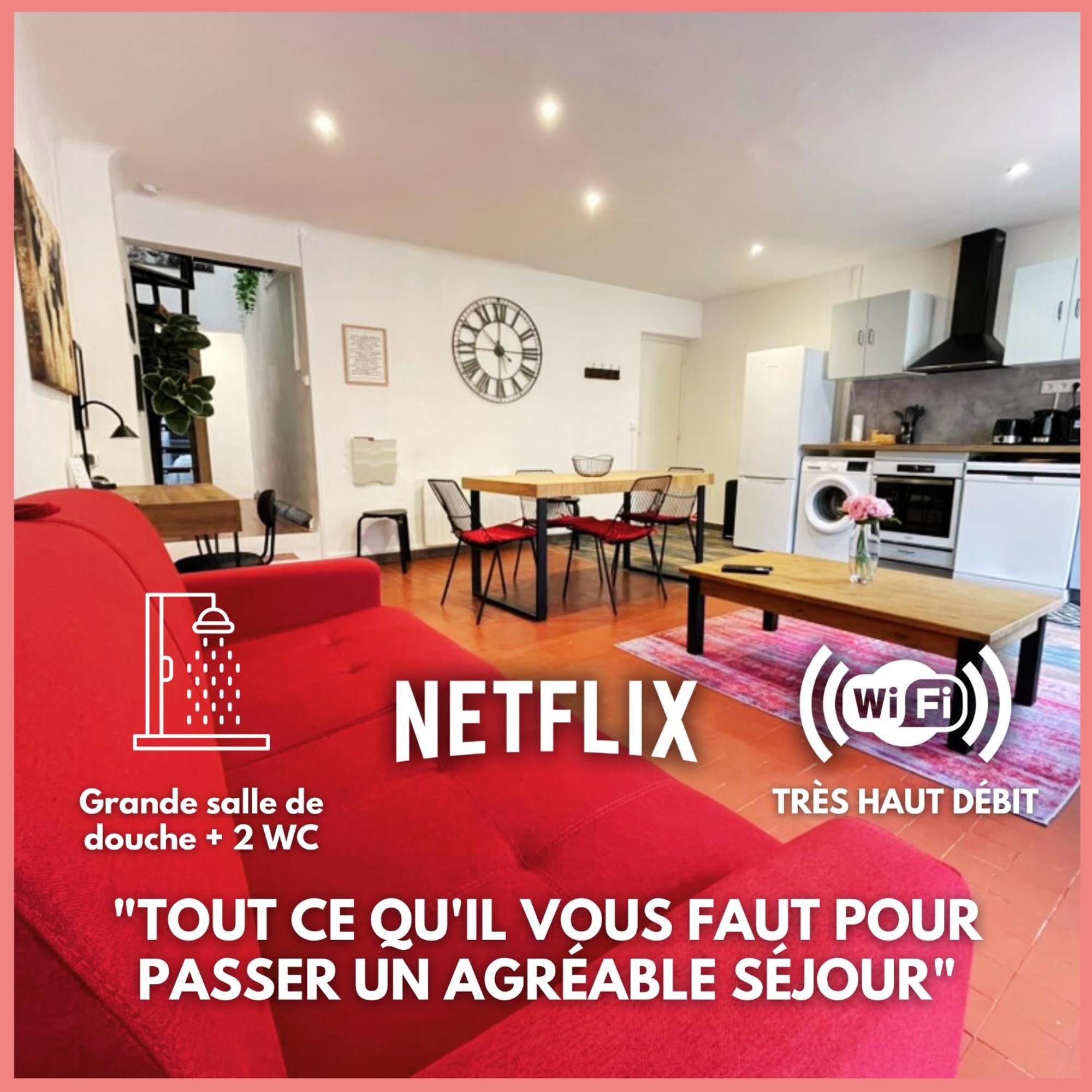 Spacieux Appartement T4 / 70 M2 8 Personnes Aix-en-Provence Eksteriør billede